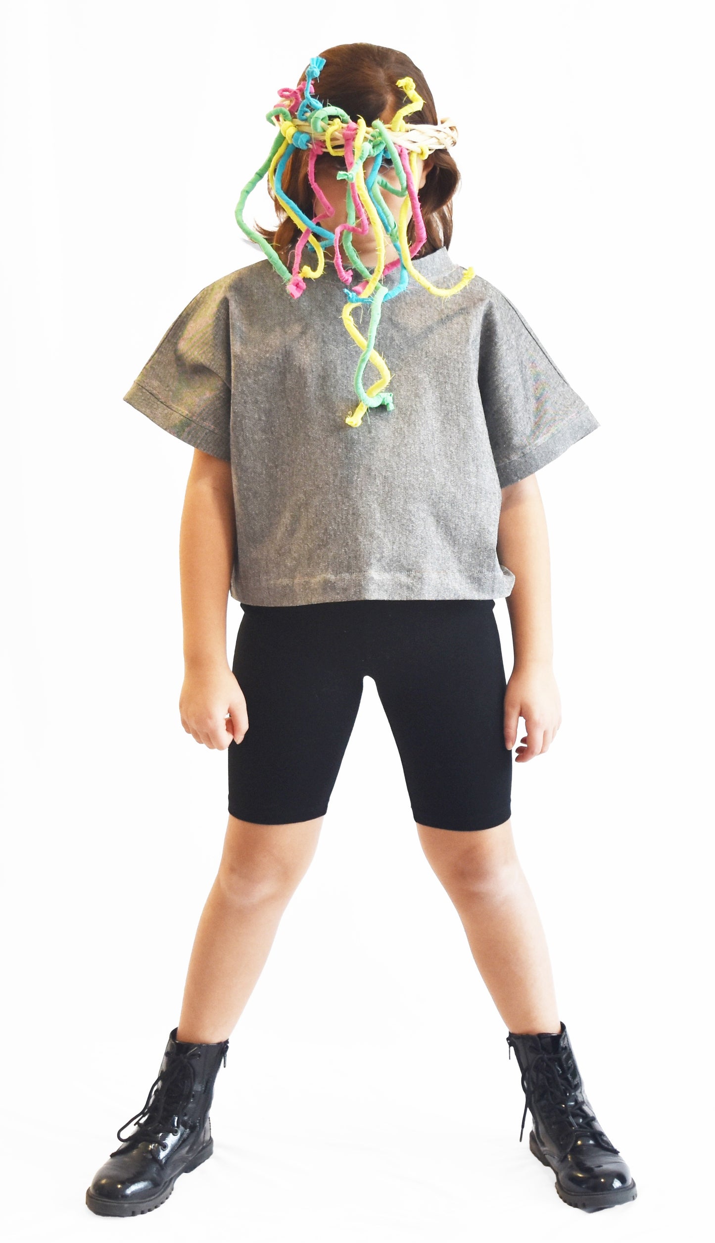 SheKnows Brand fun dress for girls, changeable to top, option for mommy-and-me dress